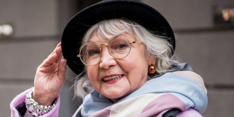 shopping older lady square