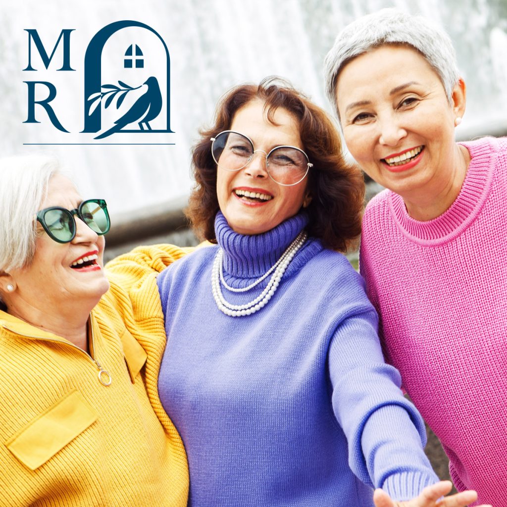 mullen residences at the highlands three smiling women
