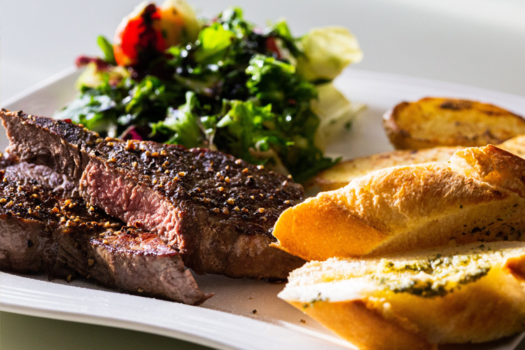 mullen residences steak dinner entree